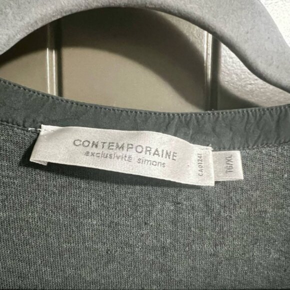 🌿 Chic in Sage | Contemporaine Simons Tunic | XL - Picture 4 of 7